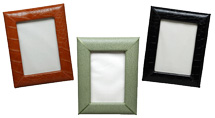 4x6 Croco Leather Photo Frames