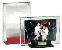 Acrylic & Leather Picture Frames